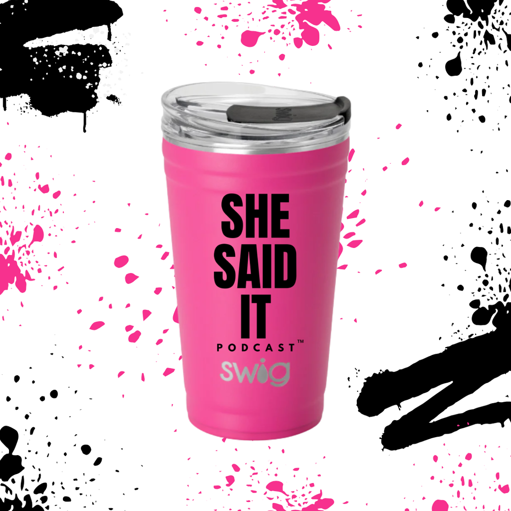 24 oz tumbler | pink