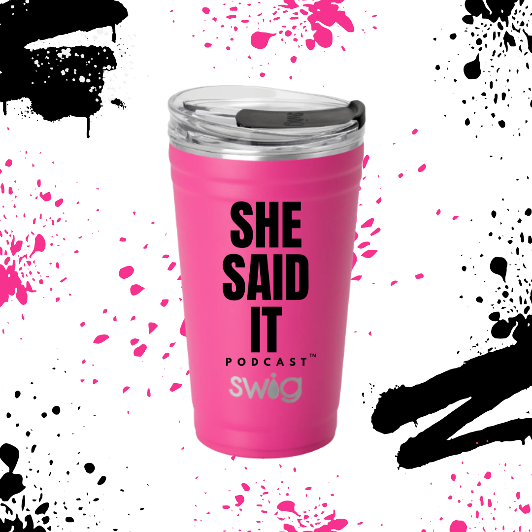 24 oz tumbler | pink