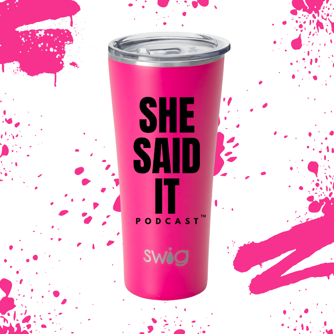 32 oz tumbler | pink